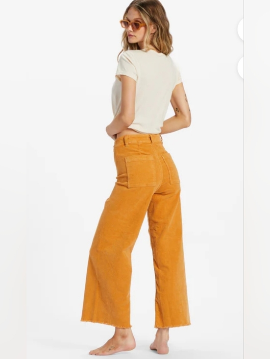 Billabong Pants - BillabongFree Fall Wide-Leg Corduroy Pants Size 31